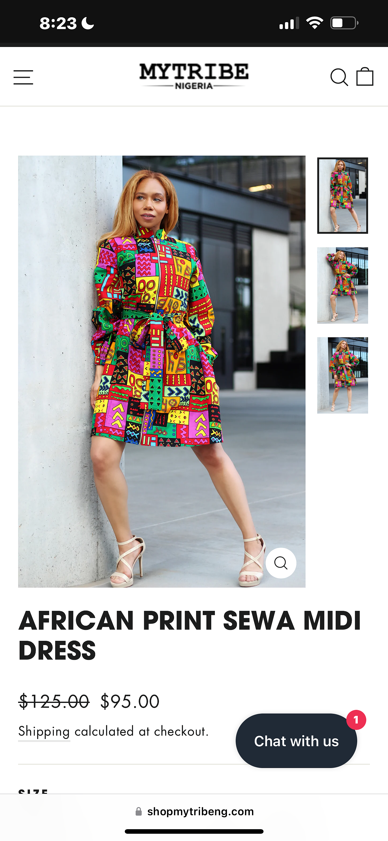 Published MYTRIBE — e-commerce featuring Daisi Jo