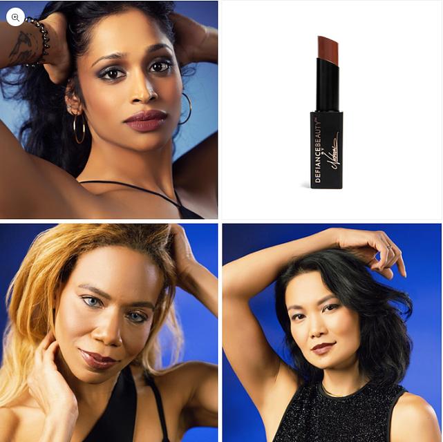 Published Beauty campaign featuring Daisi Jo