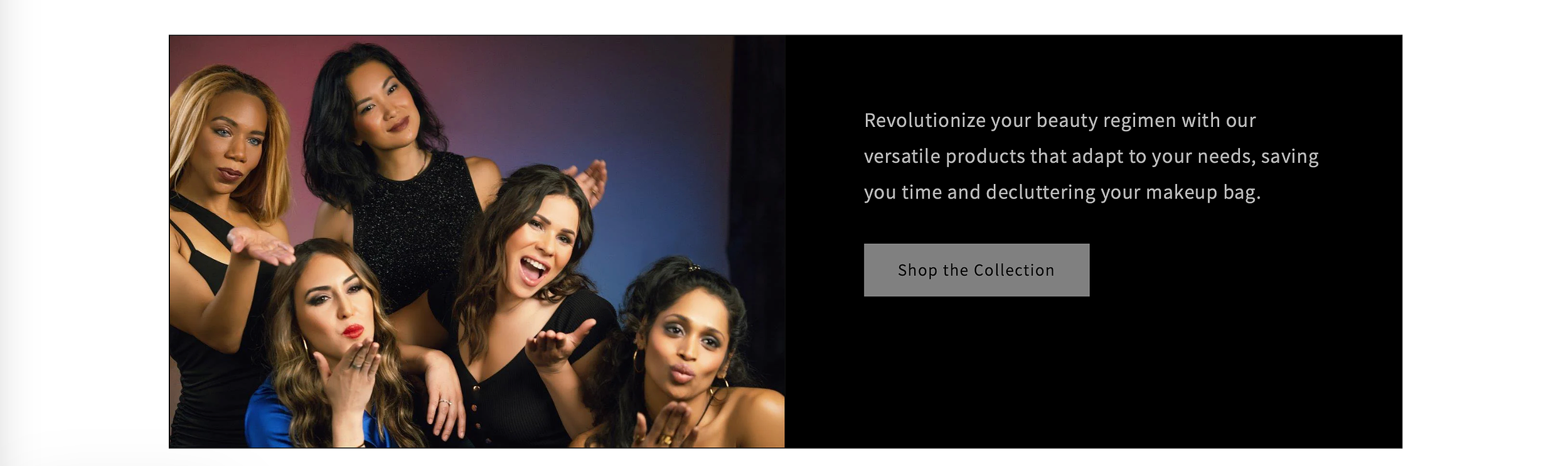 Published Beauty campaign featuring Daisi Jo