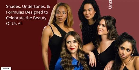 Daisi Jo and other models in a Defiance Beauty campaign
